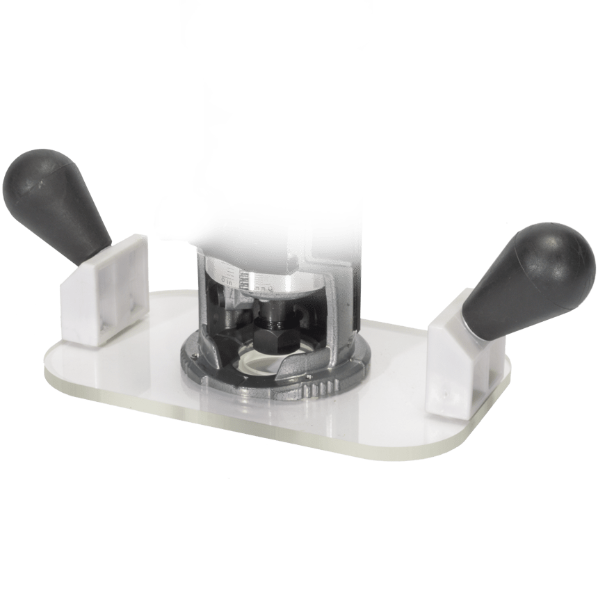 Trim Router Wide Base with Handles