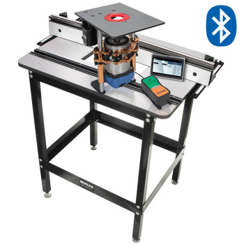 PowerLift Pro Phenolic Router Table Complete Package with Bluetooth | MLCS