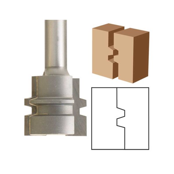 Eagle America Glue Joint Router Bits 1-1/4 Inch CL x 1/2 Inch shank