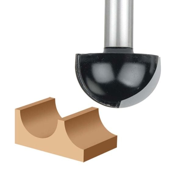 MLCS 3/4 Inch Core Box Router Bits 5/8 Inch CL x 1/4 Inch shank