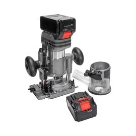 MLCS 9021 Rocky 30 Cordless Wood Router 18V with Fixed Base, Plunge ...
