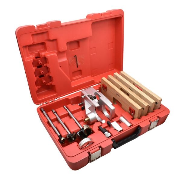 Big Horn 70145 Bore Master Door Lock Installation Kit with Carbide